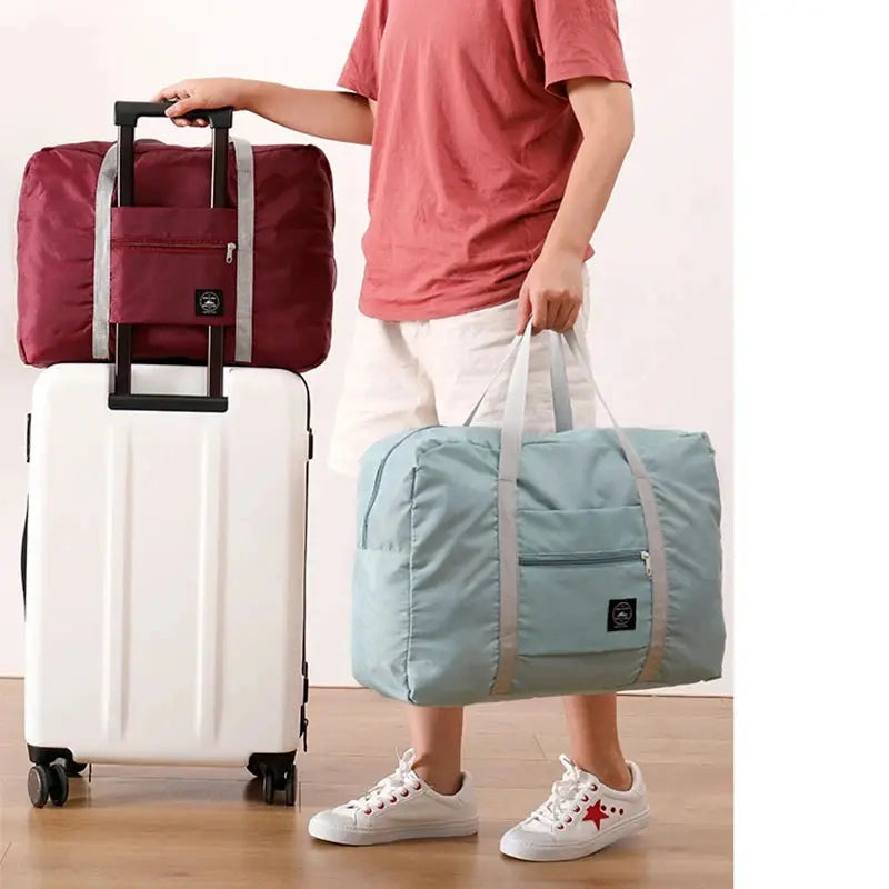 Sac de Voyage Pliable Grande Capacité | Bagage Cabine Savoir voyager