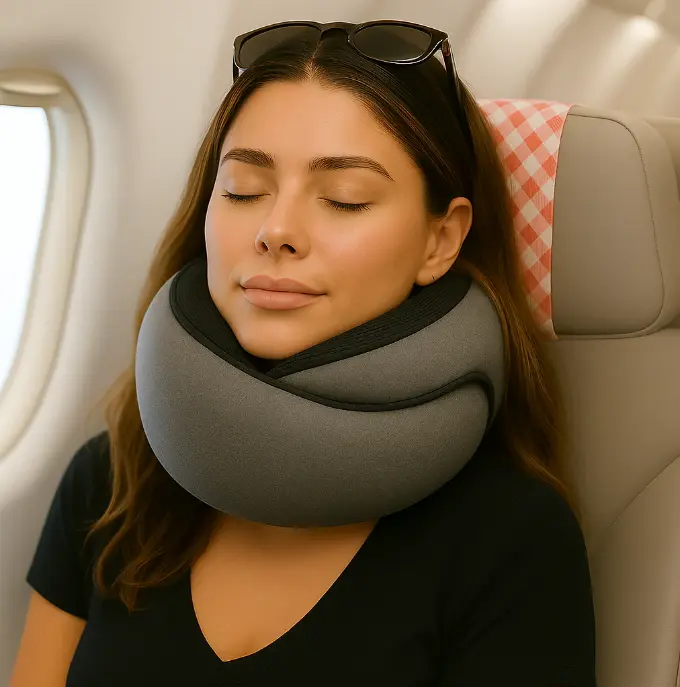 Coussin de voyage à mémoire de forme Ma boutique