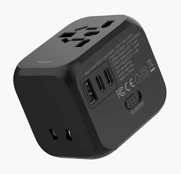 Adaptateur Universel de Voyage - Compatible Monde Entier Savoir voyager