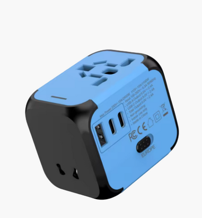 Adaptateur Universel de Voyage - Compatible Monde Entier Savoir voyager