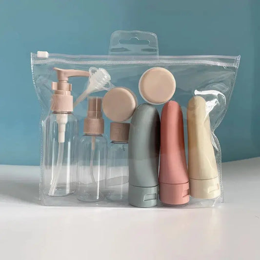 Set de Flacons de Voyage Format Cabine 100ml - Savoir Voyager Savoir voyager