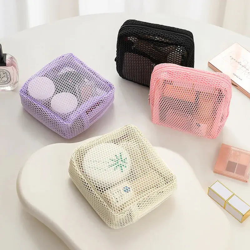 Trousse de Rangement De Voyage en Maille | Savoir Voyager Savoir voyager