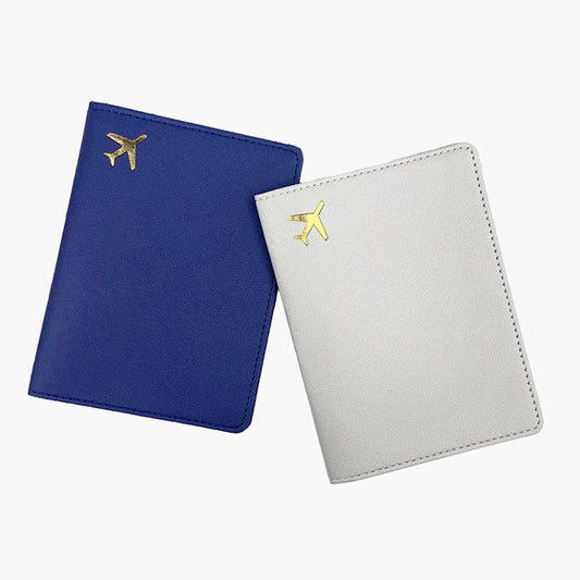 PU Leather Travel Passport Protective Case Thickened Passport Holder Case Savoir voyager